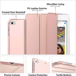 Case For iPad Pro 12.9 Cover 2015/2017 A2014 A1895 A1876 A1671 A1584 A1652 Lightweight Slim Cover Magnet iPad Air 13 2024 funda
