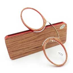 NONOR Men Women Magnifying Nose Clip Portable No Arm Reading Glasses TR90 Ultralight With Box +1.0+1.5 To +3.0