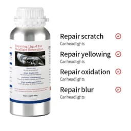 800ML Car Headlight Repair Fluid Headlight Polishing Restoration Chemical Polishing The Headlights