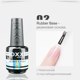 OXXI Basis Base and Top Coat for Gel Varnish 15ml Semipermanent Nail Polish UV Matte Top Manicure Acid-free Primer Rubber Gellac