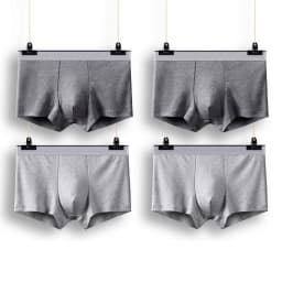 New Men's Underwears Men Panties Boxers Breathable Sexy Male Boxer Solid Underpants Comfortable Plus Size Mens Underwear Boxers
