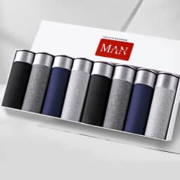 New Men's Underwears Men Panties Boxers Breathable Sexy Male Boxer Solid Underpants Comfortable Plus Size Mens Underwear Boxers