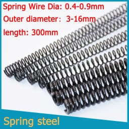 Y-type Compression Spring Steel Pressure Wire Diameter 0.4mm-0.9mm Length 300mm