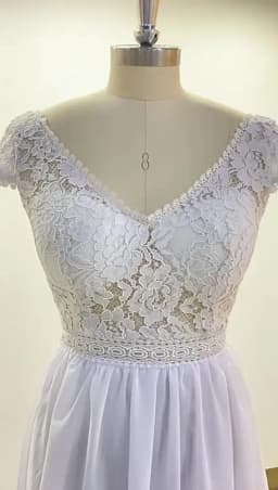 Vintage Lace Wedding Dress Short Sleeve V Neck A Line Chiffon Bridal Gowns Backless Sweep Train Boho Beach Robe De Noiva 2026