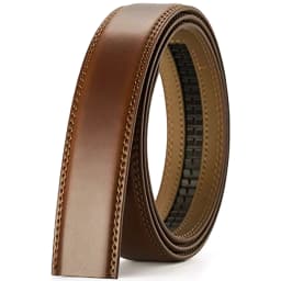 DOOPAI Mens Leather Belt Automatic Genuine Leather Belts Leisure Fashion Ratchet Belts for Men Pants Waistband Ремень