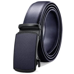 DOOPAI Mens Leather Belt Automatic Genuine Leather Belts Leisure Fashion Ratchet Belts for Men Pants Waistband Ремень