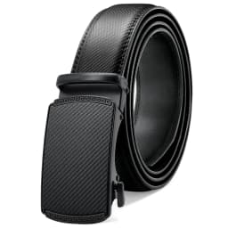 DOOPAI Mens Leather Belt Automatic Genuine Leather Belts Leisure Fashion Ratchet Belts for Men Pants Waistband Ремень