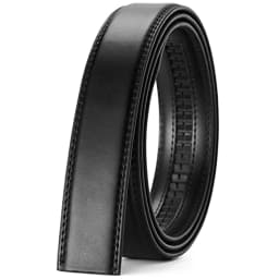 DOOPAI Mens Leather Belt Automatic Genuine Leather Belts Leisure Fashion Ratchet Belts for Men Pants Waistband Ремень