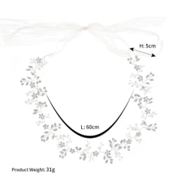 Miallo Rhinestone Belt for Women Accessories Bridal Wedding Dress Belts Crystal Pearl Strass Bridesmaid Sash Decoration Gift