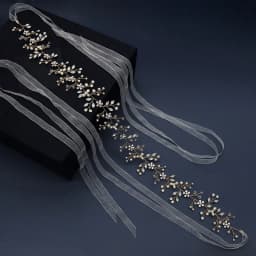 Miallo Rhinestone Belt for Women Accessories Bridal Wedding Dress Belts Crystal Pearl Strass Bridesmaid Sash Decoration Gift