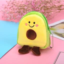 Frog Wallet Anime Cartoon Wallet Coin Purse Manga Flannel Wallet Cute Purse Coin Holder