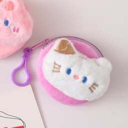 Frog Wallet Anime Cartoon Wallet Coin Purse Manga Flannel Wallet Cute Purse Coin Holder