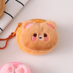 Frog Wallet Anime Cartoon Wallet Coin Purse Manga Flannel Wallet Cute Purse Coin Holder