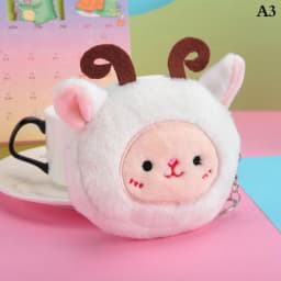 Frog Wallet Anime Cartoon Wallet Coin Purse Manga Flannel Wallet Cute Purse Coin Holder
