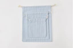Package Pocket Storage Organizer Bag Cotton Fabric Drawstring Cosmetic Towel Cloth Stroage Bags Toiletry Bag Case