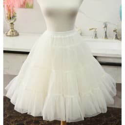 Puffy Short Organza Skirts Halloween Women's Crinoline Bridal Petticoat for Wedding Dress Ladies Girl Underskirt Rockabilly Tutu