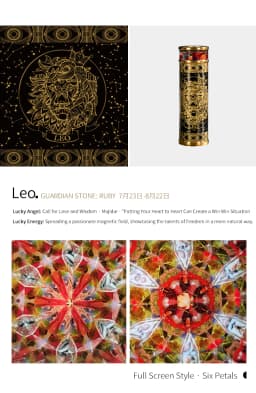 MORLENS 12 Constellation Kaleidoscope With Crystals and Healing Stones  Handmade Customized Birthday Gift Toy For Man Woman