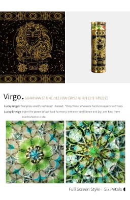 MORLENS 12 Constellation Kaleidoscope With Crystals and Healing Stones  Handmade Customized Birthday Gift Toy For Man Woman