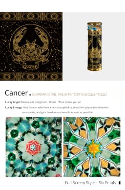 MORLENS 12 Constellation Kaleidoscope With Crystals and Healing Stones  Handmade Customized Birthday Gift Toy For Man Woman