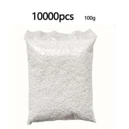 10000pcs / Bag 2.6mm Mini Hama Beads Kids DIY Toy Colormixing White Black Skin Color Fuse Beads Learning Toys for Children