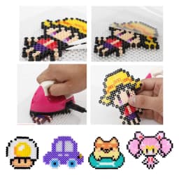 10000pcs / Bag 2.6mm Mini Hama Beads Kids DIY Toy Colormixing White Black Skin Color Fuse Beads Learning Toys for Children