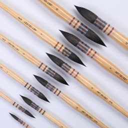 ArtSecret Stationery 20RQ Pure Squirrel Hair Paint Artistic Art Supplies Brushes For Watercolor Drawing