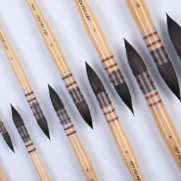 ArtSecret Stationery 20RQ Pure Squirrel Hair Paint Artistic Art Supplies Brushes For Watercolor Drawing