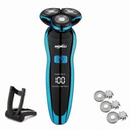ZOZEN Electric Shaver Rechargeable Electric Razor Shaving Machine Cleaning Beard Razor for Men Wet and Dry Use Washable ZN1159