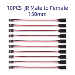 100mm 150mm 200mm 300mm 500mm Servo Extension Cable Servo Wire For RC Futaba JR Male to Female Servo Wire Connector