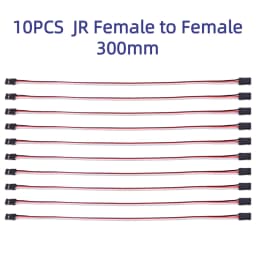 100mm 150mm 200mm 300mm 500mm Servo Extension Cable Servo Wire For RC Futaba JR Male to Female Servo Wire Connector