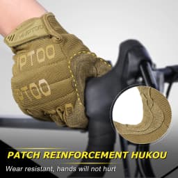 Outdoor Tactical Gloves Training Combat Sport Hiking Climbing Shooting Hunting Riding Cycling Full Finger Anti-Skid Mittens