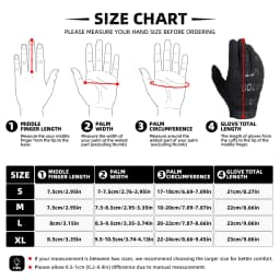 Outdoor Tactical Gloves Training Combat Sport Hiking Climbing Shooting Hunting Riding Cycling Full Finger Anti-Skid Mittens