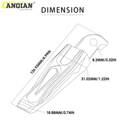 Rear Foot Pegs Rests Passenger Footrests For Yamaha Tmax 530 T-max dx sx 2012-2019 Tech Max Tmax 500 XP500 Tmax 560 2019-2023