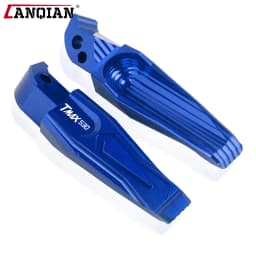 Rear Foot Pegs Rests Passenger Footrests For Yamaha Tmax 530 T-max dx sx 2012-2019 Tech Max Tmax 500 XP500 Tmax 560 2019-2023