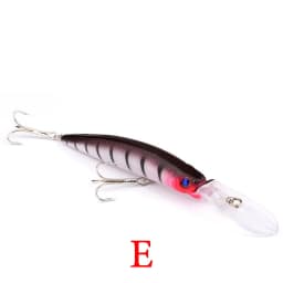 Minnow Fishing Lures Wobbler  Hard Bait 145mm 15.5g With 6# Hooks Sea Fishing Crankbait Stripe Jerkbait Bwobblers For Pike Perch