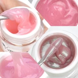 50ml Venalisa New Extension UV LED Jelly Gel Soak Off Sculpture Camouflage Poly Nail CANNI Supply Extending Clear Color Nail Gel