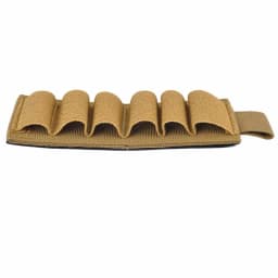 Tactical Hunting Hook Loop 6 Rounds Shell Holder Shotshell Insert Card Strip With Adhesive Back For 12 Gauge