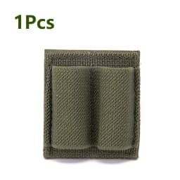 Tactical Hunting Hook Loop 6 Rounds Shell Holder Shotshell Insert Card Strip With Adhesive Back For 12 Gauge