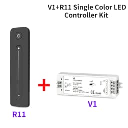 LED Dimmer Wireless RF Switch12V 5V 24V 36V 8A PWM With 1zone 2.4G Brightness Adjustment Touch Remote For Led Single Color Strip