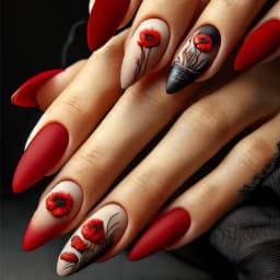 24pcs/Box Long Coffin False Nails Art Rose with Glue Wearable Nude Pink White Color Jelly Nails Tips Full Cover Press on Nails