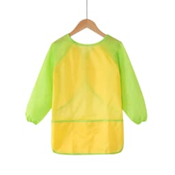 Bview Art Waterproof Kids Painting Apron Smock With Long Sleeve