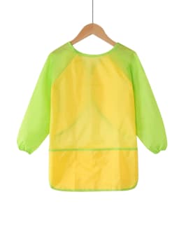 Bview Art Waterproof Kids Painting Apron Smock With Long Sleeve