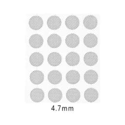 Earphone Dustproof Network Anti Dust Protector Mesh 4mm 4.2mm 4.7mm 5mm Self-Adhesive DIY Filter In-ear Headphones Accessories