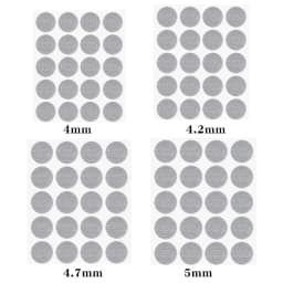 Earphone Dustproof Network Anti Dust Protector Mesh 4mm 4.2mm 4.7mm 5mm Self-Adhesive DIY Filter In-ear Headphones Accessories