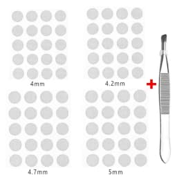 Earphone Dustproof Network Anti Dust Protector Mesh 4mm 4.2mm 4.7mm 5mm Self-Adhesive DIY Filter In-ear Headphones Accessories