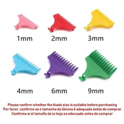 Kemei 1 2 3 6 9 12 mm Hair Trimmer Limit Comb Universal Black Guards Hairdresser Hair Cutting Guide for 5027 1949 5098 9163 5021
