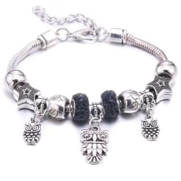 Papa Snap Brand Women Bracelet Colorful Crystal Charm Bracelet for Women DIY Beads Bracelets & Bangles Jewelry Gift