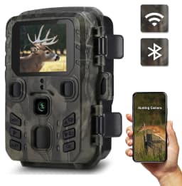Suntekcam 20MP 1080P Wireless Hunting Camera Trail Outdoor Night Vision Waterproof IP65 Photo Trap Mini301 for Wildlife