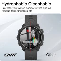9H Tempered Glass for Garmin Forerunner 955 945 255 245 Music 55 Accessories Screen Protector Glass Ultra-HD Anti-scratch Film