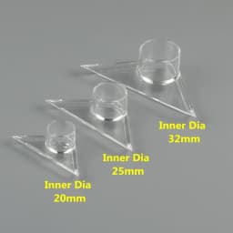1~3PCS Acrylic Pipe Fitting Elbow Tee End Cap Transparent Plexiglass Fish Tank Joints Water Tank Accessories Acrylic Connector